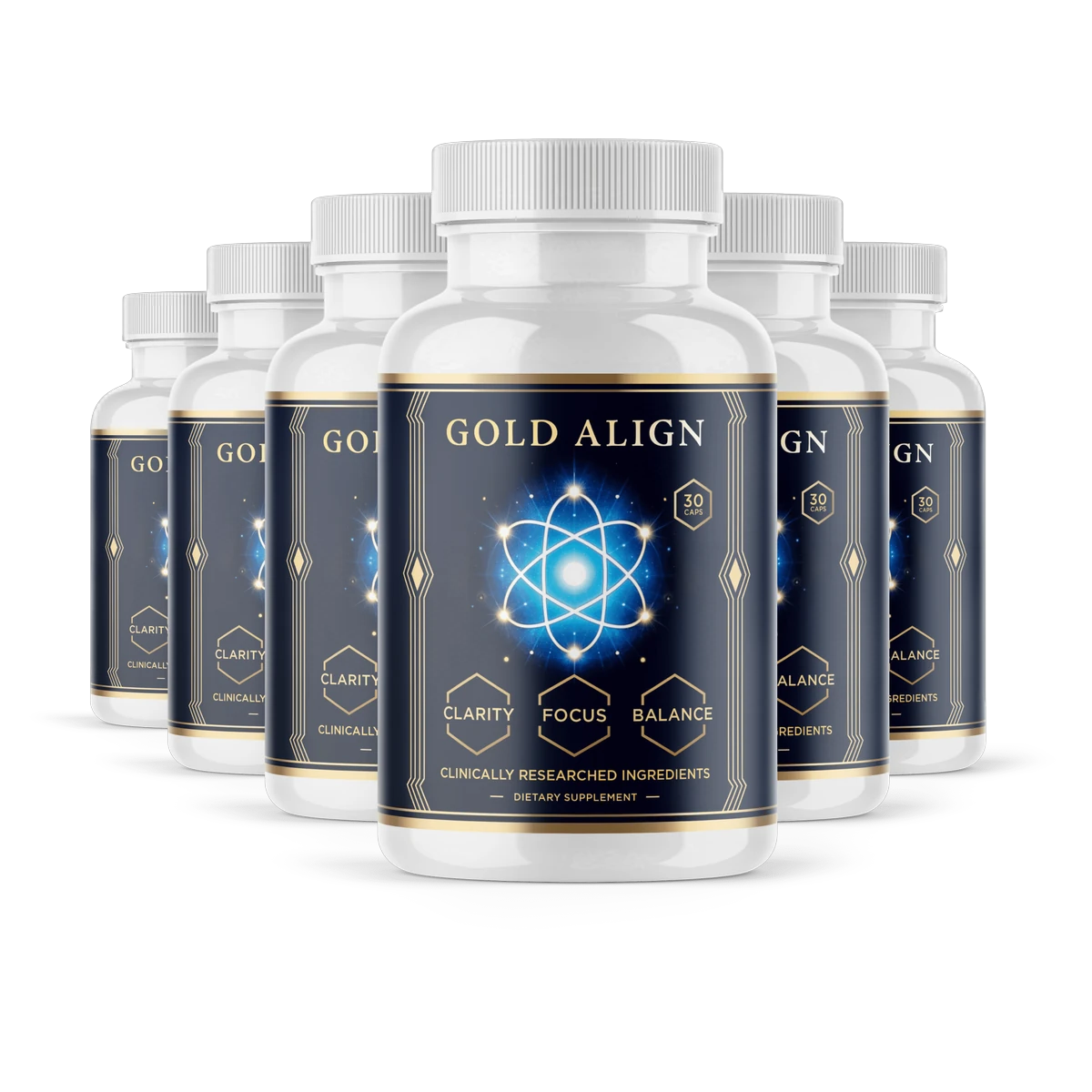 Gold Align Joint & Mobility Supplement Bottle (Front Label)
